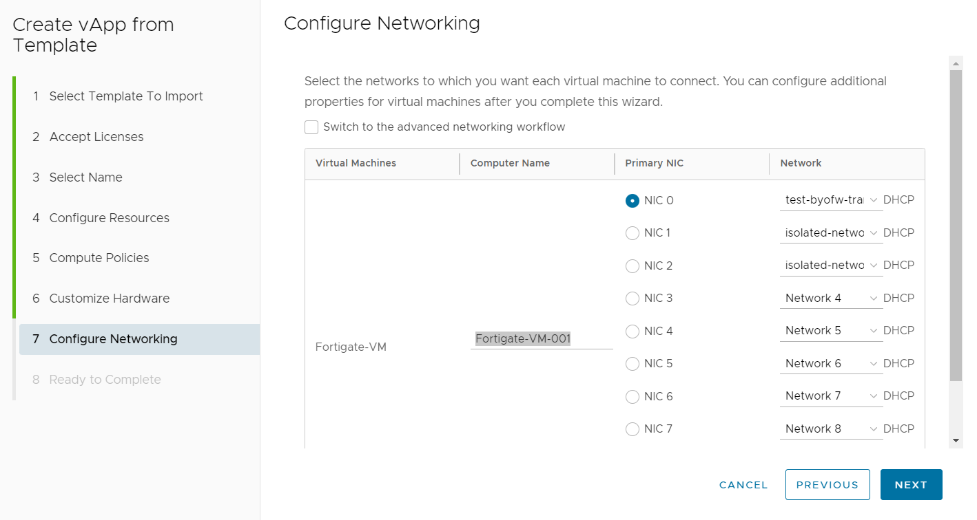Configure Networking
